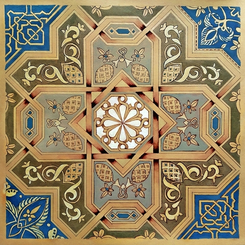 Façade of Comares
Alhambra, Spain