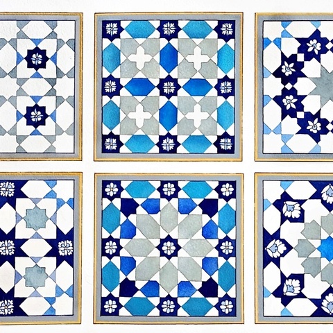 Alcazar of Seville, 6 variations